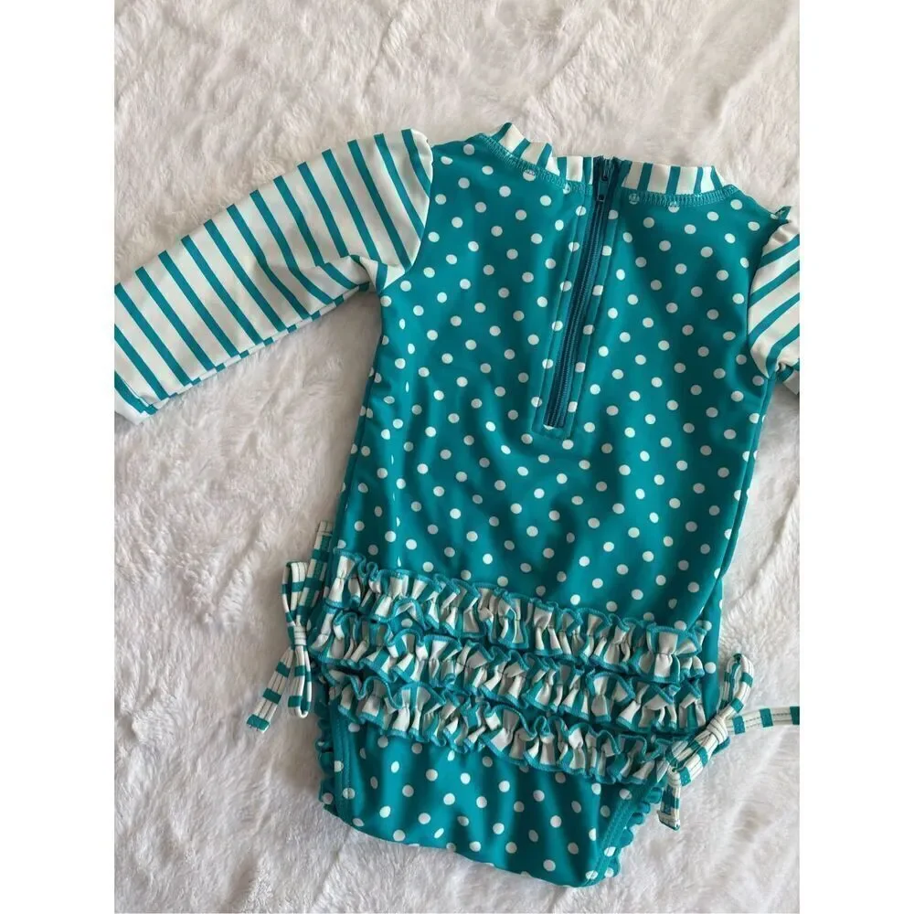 Ruffle Butts Baby Bathing Suit Size 3-6 Months